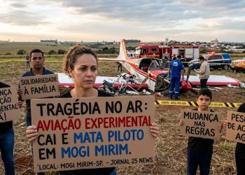 TRAGÉDIA NO AR: AVIAÇÃO EXPERIMENTAL CAI E MATA PILOTO EM MOGI MIRIM
