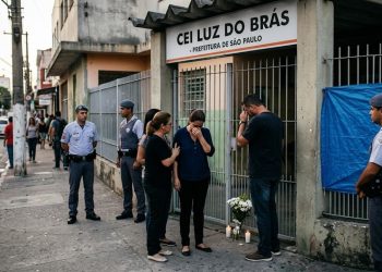 TRAGÉDIA NO BRÁS: BEBÊ DE 1 ANO MORRE PRESO EM GRADE DE CRECHE