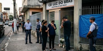 TRAGÉDIA NO BRÁS: BEBÊ DE 1 ANO MORRE PRESO EM GRADE DE CRECHE