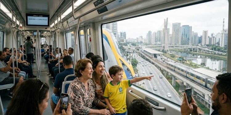 TURISMO NAS ALTURAS: MONOTRILHO DA LINHA 17 VIRA PASSEIO FAVORITO