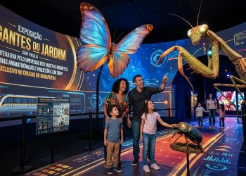 UNIVERSO GIGANTE: EXPOSIÇÃO DE INSETOS IMPRESSIONA FAMÍLIAS EM SP