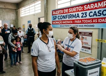 ALERTA DE SURTO: SP CONFIRMA 23 CASOS DE SARAMPO E CONVOCA VACINAÇÃO