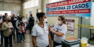 ALERTA DE SURTO: SP CONFIRMA 23 CASOS DE SARAMPO E CONVOCA VACINAÇÃO