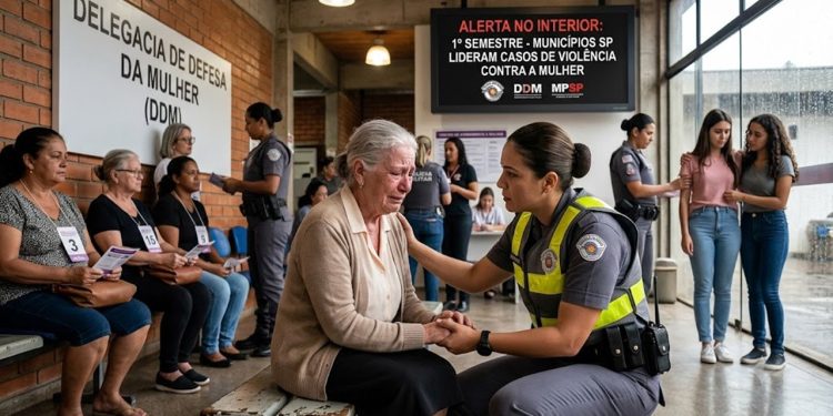 ALERTA NO INTERIOR: MUNICÍPIOS PAULISTAS LIDERAM CASOS DE VIOLÊNCIA CONTRA A MULHER NO 1º SEMESTRE
