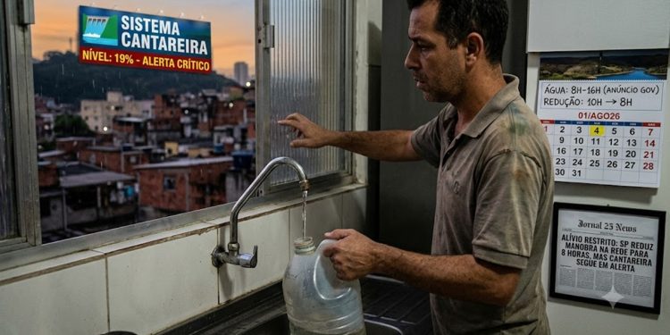 ALÍVIO RESTRITO: SP REDUZ MANOBRA NA REDE PARA 8 HORAS, MAS CANTAREIRA SEGUE EM ALERTA