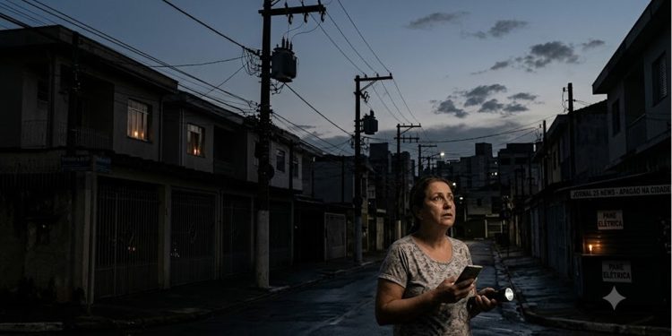 APAGÃO NAS REDES: PANE DEIXA 340 MIL SEM LUZ EM SP