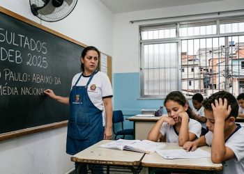 APAGÃO NO ENSINO: SP TEM NOTAS NO IDEB ABAIXO DA MÉDIA NACIONAL