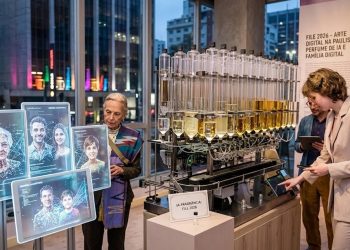 ARTE DIGITAL NA PAULISTA: PERFUME DE IA E FAMÍLIA DIGITAL SÃO DESTAQUES DO FILE 2026