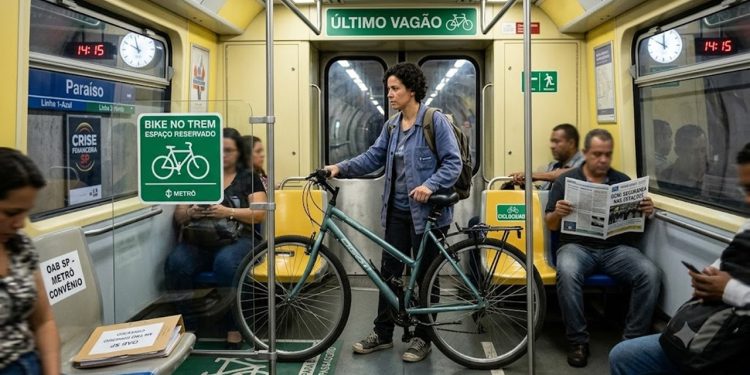 BIKE NO VAGÃO: O GUIA PARA INTEGRAR CICLISMO E TRANSPORTE PÚBLICO EM SP