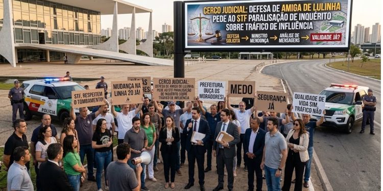 CERCO JUDICIAL: DEFESA DE AMIGA DE LULINHA PEDE AO STF PARALISAÇÃO DE INQUÉRITO SOBRE TRÁFICO DE INFLUÊNCIA