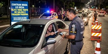 CONTRAN MUDA LEI SECA: BLITZ TERÁ TESTE DE SALIVA E TRIAGEM PASSIVA