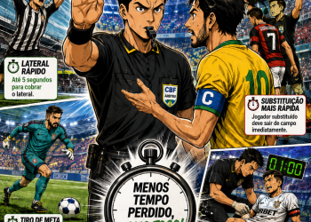 CBF E CLUBES APROVAM NOVAS REGRAS: FUTEBOL BRASILEIRO TERÁ MENOS “CERA” E VAR AMPLIADO