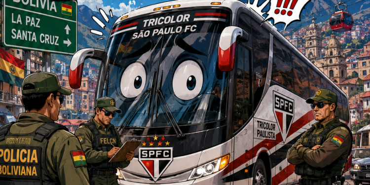 ÔNIBUS CONTRATADO PARA ATENDER SÃO PAULO É APREENDIDO COM 86,5 KG DE MACONHA NA BOLÍVIA