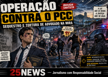 OPERAÇÃO CONTRA O PCC MIRA SUSPEITOS DE SEQUESTRAR E TORTURAR ADVOGADO NA BAIXADA SANTISTA