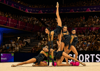 BRASIL FAZ HISTÓRIA E CONQUISTA DOIS OUROS INÉDITOS NO MUNDIAL DE GINÁSTICA RÍTMICA