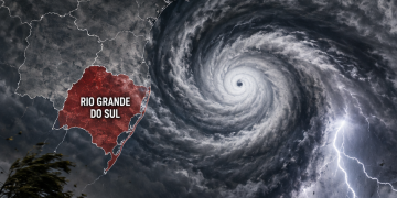 ALERTA DE CICLONE: Novo ciclone extratropical deve se formar no Sul; granizo, temporais e vento forte colocam região em alerta
