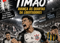 COM UM A MENOS, CORINTHIANS VENCE O ROSARIO CENTRAL E VAI ÀS QUARTAS DA LIBERTADORES