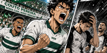 CORITIBA VENCE O CORINTHIANS POR 2 A 1 E ULTRAPASSA O TIMÃO NO BRASILEIRÃO