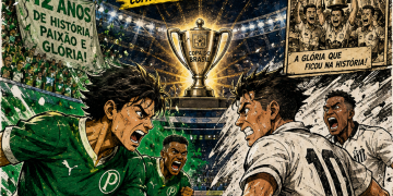 PALMEIRAS COMPLETA 112 ANOS E COMEMORA ANIVERSÁRIO EM CLÁSSICO DECISIVO CONTRA O SANTOS