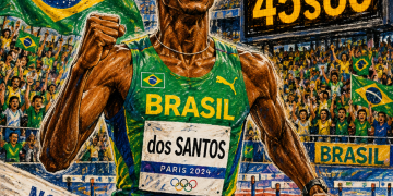 Brasileiro voa nos 400 metros com barreiras em Zurique, marca 45s80, supera Karsten Warholm e entra definitivamente para a história do atletismo mundial