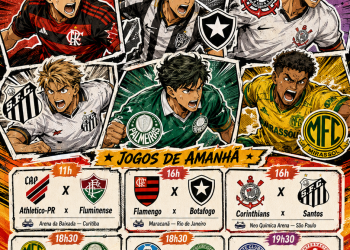DOMINGO DE CLÁSSICOS E LÍDER EM CAMPO: BRASILEIRÃO TERÁ SEIS JOGOS QUE PODEM SACUDIR A TABELA