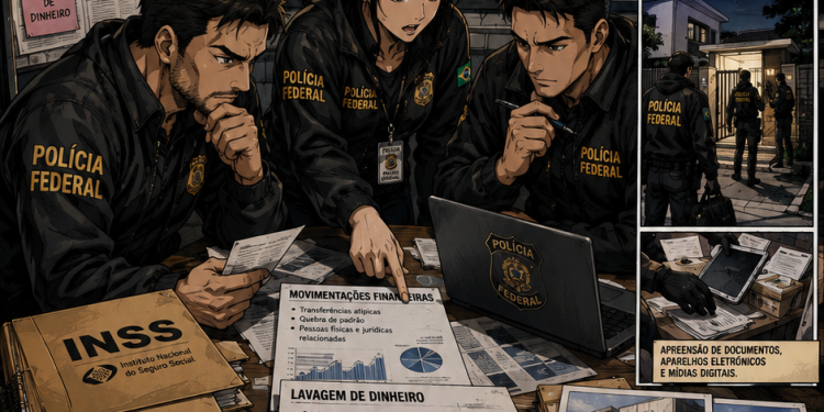 ESTADO POLICIALESCO: OPERAÇÃO SEM DESCONTO MIRA PARENTES DE SENADOR E INVESTIGA POSSÍVEL LAVAGEM DE DINHEIRO DO ESQUEMA DO INSS