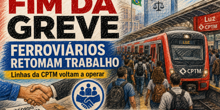 FIM DA GREVE: FERROVIÁRIOS RETOMAM TRABALHO E LINHAS DA CPTM VOLTAM A OPERAR Categoria aceita proposta negociada no TRT-2, mas permanece em estado de greve enquanto cobra garantia formal dos empregos