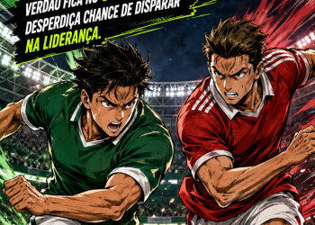 PALMEIRAS PARA NA DEFESA DO INTER, EMPATA EM CASA E PERDE CHANCE DE DISPARAR NA LIDERANÇA