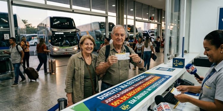 DIREITO NA ESTRADA: JUSTIÇA DERRUBA TRAVAS E GARANTE 50% DE DESCONTO PARA IDOSOS EM ÔNIBUS INTERESTADUAIS