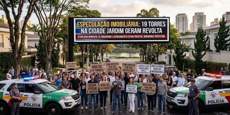 ESPECULAÇÃO IMOBILIÁRIA: 19 TORRES NA CIDADE JARDIM GERAM REVOLTA
