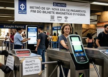 FIM DE UMA ERA: METRÔ DE SP APOSENTA BILHETE MAGNÉTICO