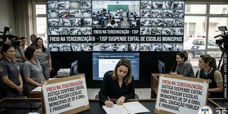 FREIO NA TERCEIRIZAÇÃO: JUSTIÇA SUSPENDE EDITAL PARA PASSAR ESCOLAS MUNICIPAIS DE SP A ONGS