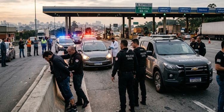FUGITIVO PEGO NO PEDÁGIO: ASSASSINO DE NAMORADA NO PARANÁ É PRESO EM SP
