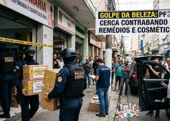 GOLPE DA BELEZA: PF CERCA CONTRABANDO DE REMÉDIOS E COSMÉTICOS