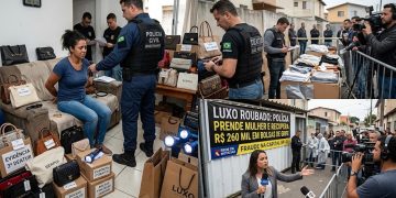LUXO ROUBADO: POLÍCIA PRENDE MULHER E RECUPERA R$ 260 MIL EM BOLSAS DE GRIFE