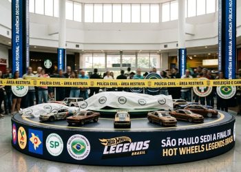MÁQUINAS EM ESCALA: SP SEDIA FINAL DO HOT WHEELS LEGENDS BRASIL