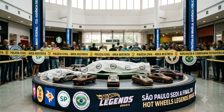 MÁQUINAS EM ESCALA: SP SEDIA FINAL DO HOT WHEELS LEGENDS BRASIL