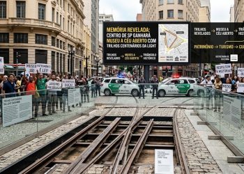 MEMÓRIA REVELADA: CENTRO DE SP GANHARÁ MUSEU A CÉU ABERTO COM TRILHOS CENTENÁRIOS DA LIGHT