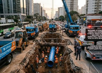 TORNEIRAS SECAS: OBRA DA SABESP DEIXA 1 MILHÃO SEM ÁGUA NA ZONA SUL DE SP