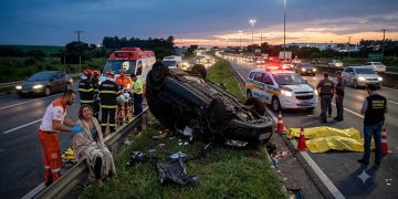 TRAGÉDIA NA ANHANGUERA: MOTORISTA BÊBADO CAPOTA CARRO E DEIXA MORTOS EM SP
