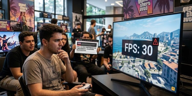 TRAVADO A 30 FPS: GTA 6 REVOLTA JOGADORES NOS CONSOLES