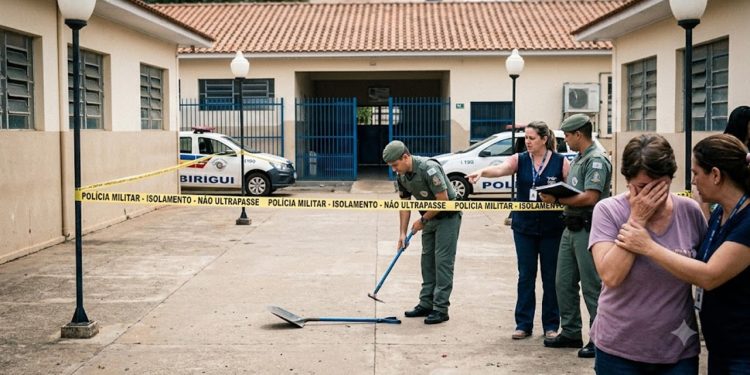 VIOLÊNCIA NA ESCOLA: ALUNO VAI PARA UTI APÓS GOLPES DE PÁ