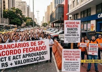 ACORDO NA PAULISTA: BANCOS FECHAM CONTRATO E CAIXA PARA NO DIA 10