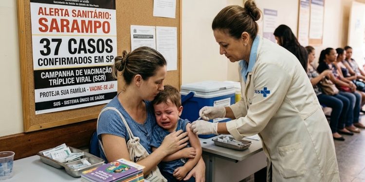 ALERTA SANITÁRIO: SP REGISTRA 37º CASO DE SARAMPO