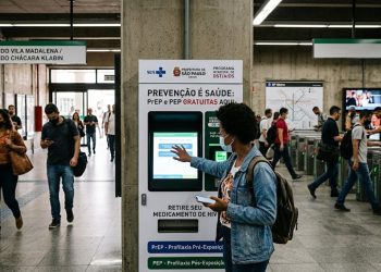 AVANÇO NA SAÚDE: METRÔ DE SP DISPONIBILIZA REMÉDIOS CONTRA HIV