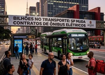 BILHÕES NO TRANSPORTE: SP MUDA CONTRATOS DE ÔNIBUS ELÉTRICOS