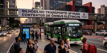 BILHÕES NO TRANSPORTE: SP MUDA CONTRATOS DE ÔNIBUS ELÉTRICOS