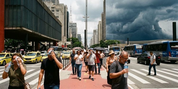 CALORÃO SUFOCA SP E FRENTE FRIA JÁ TEM DATA