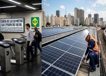 CONTA DE LUZ DO METRÔ CAI E POUPA R$ 180 MI