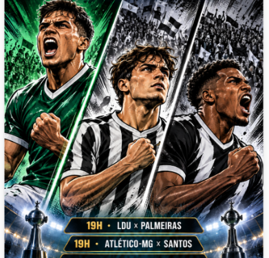 Libertadores, Sul-Americana e Brasileirão movimentam o futebol nesta quarta-feira, com três clubes paulistas disputando vagas nas semifinais.